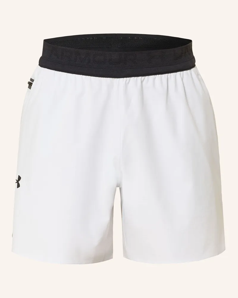 Under Armour Trainingsshorts UA PEAK WOVEN Hellgrau