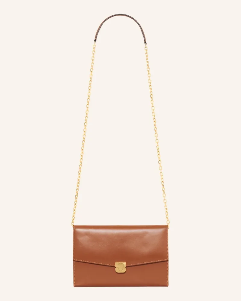 Gerard Darel Kleinlederwaren Enveloppe braun Cognac