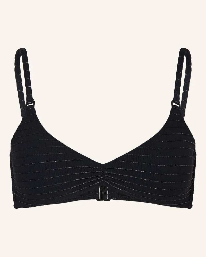 watercult Bralette-Bikini-Top Afterlight schwarz Schwarz