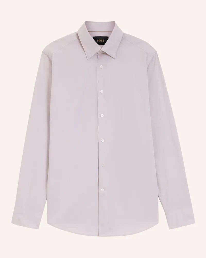 HUGO BOSS Shirt L-Josh-Hbd-c1-263 Regular Fit blau Braun