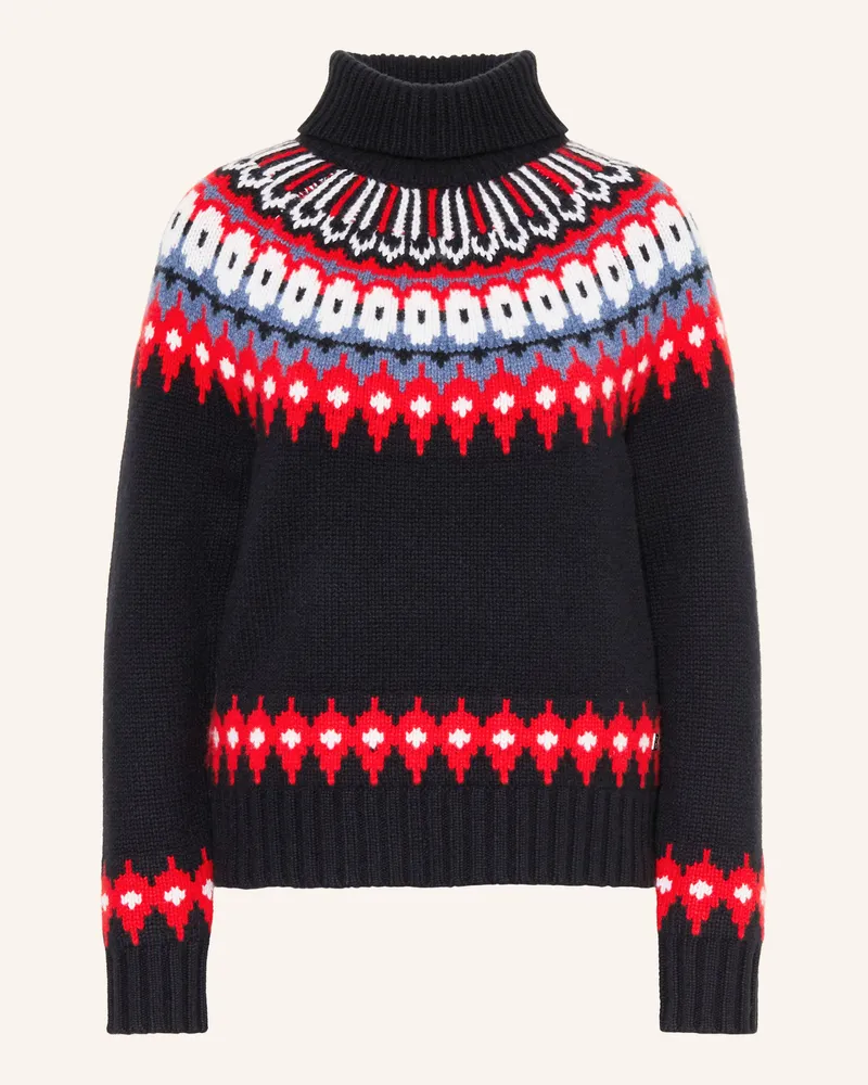 Bogner Rollkragenpullover Ingrid-2 grau Dunkelblau