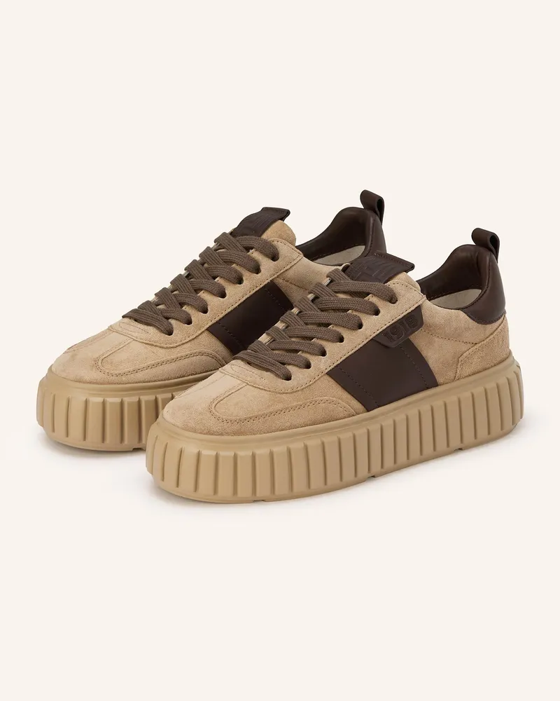 Kennel & Schmenger Sneaker ZAP Hellbraun