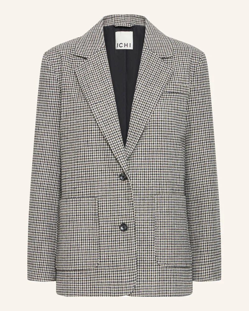 ICHI Blazer Ihlubana grau Creme