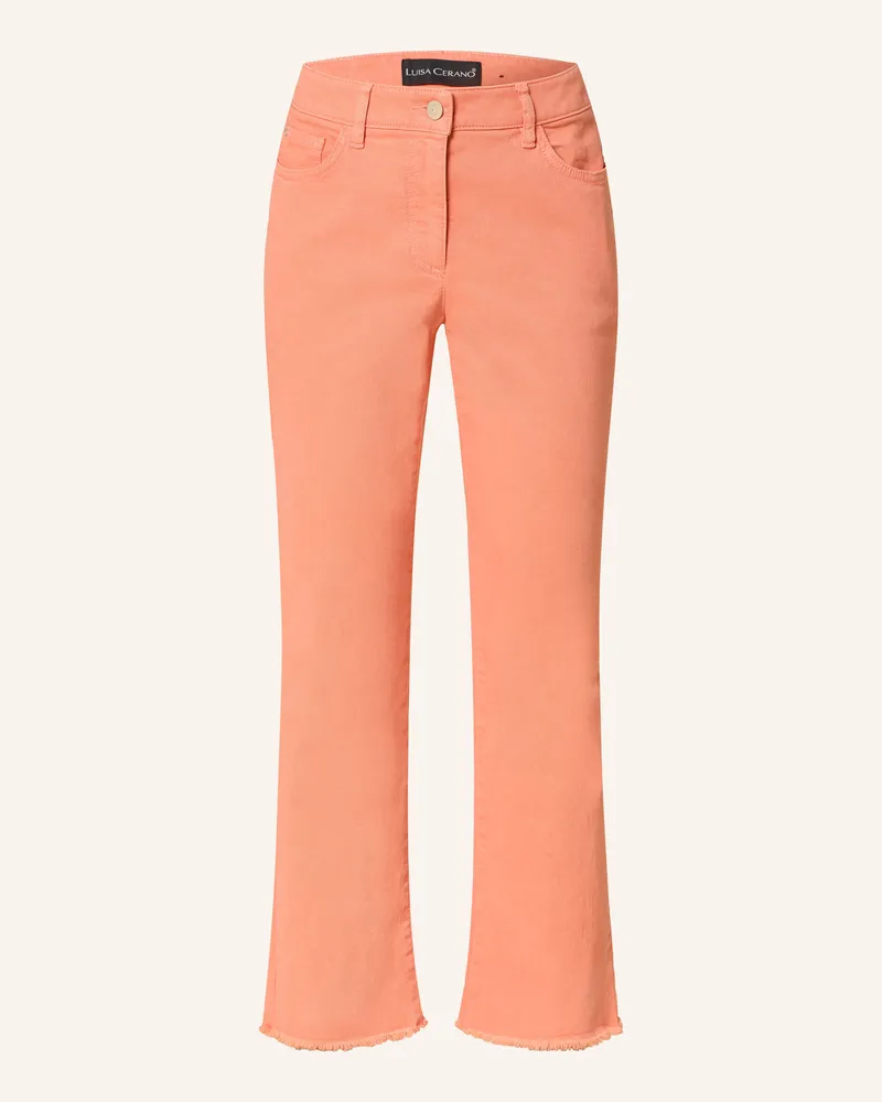 Luisa Cerano Flared Jeans EASY KICK Orange