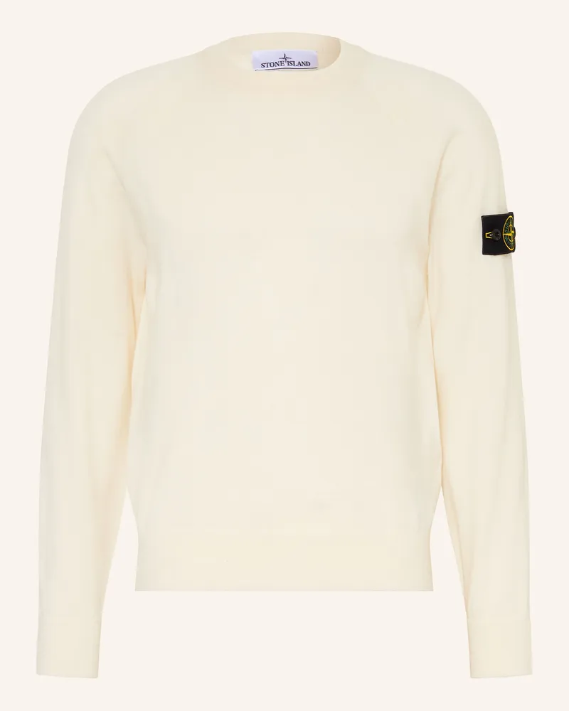 Stone Island Pullover weiss Creme