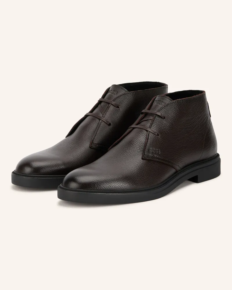 HUGO BOSS Schnürboots Calev braun Dunkelbraun