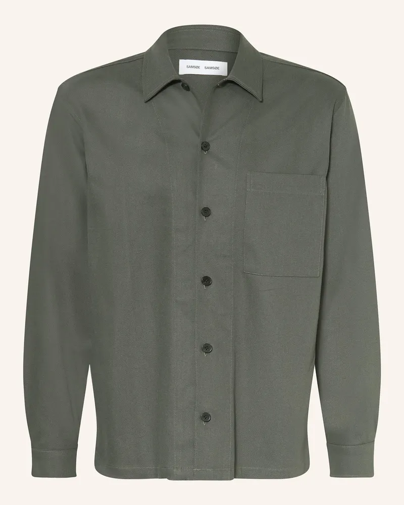 Samsøe & Samsøe Overjacket SADAMON Blaugrau