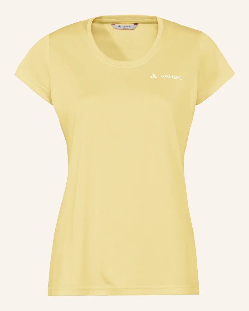 Vaude T-Shirt SE WOMEN'S OSSOLA T-SHIRT Hellgelb