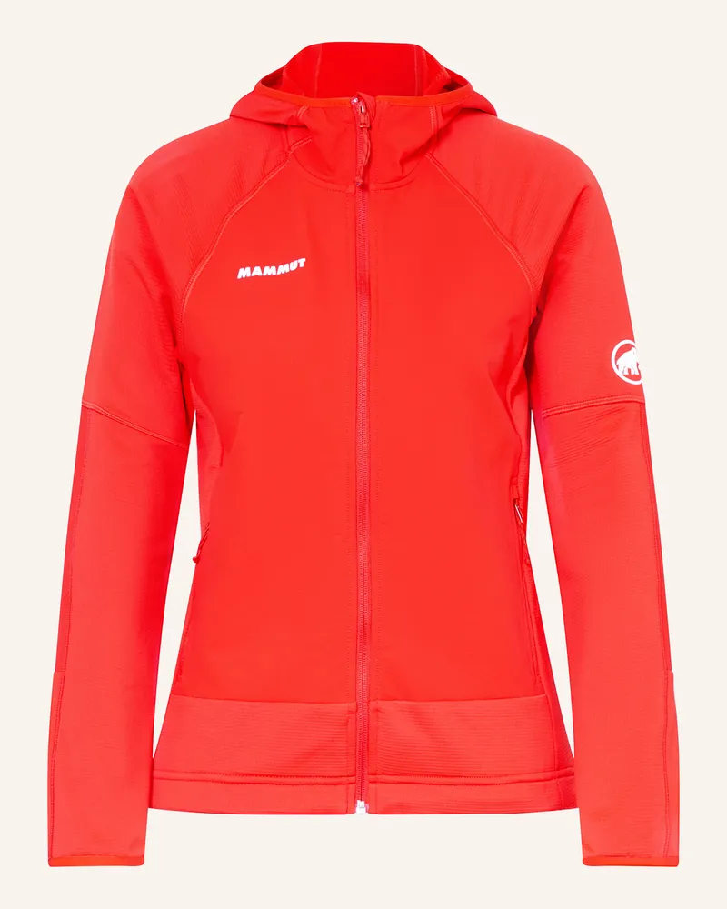Mammut Midlayer-Jacke MASSONE ML HOODED Rot