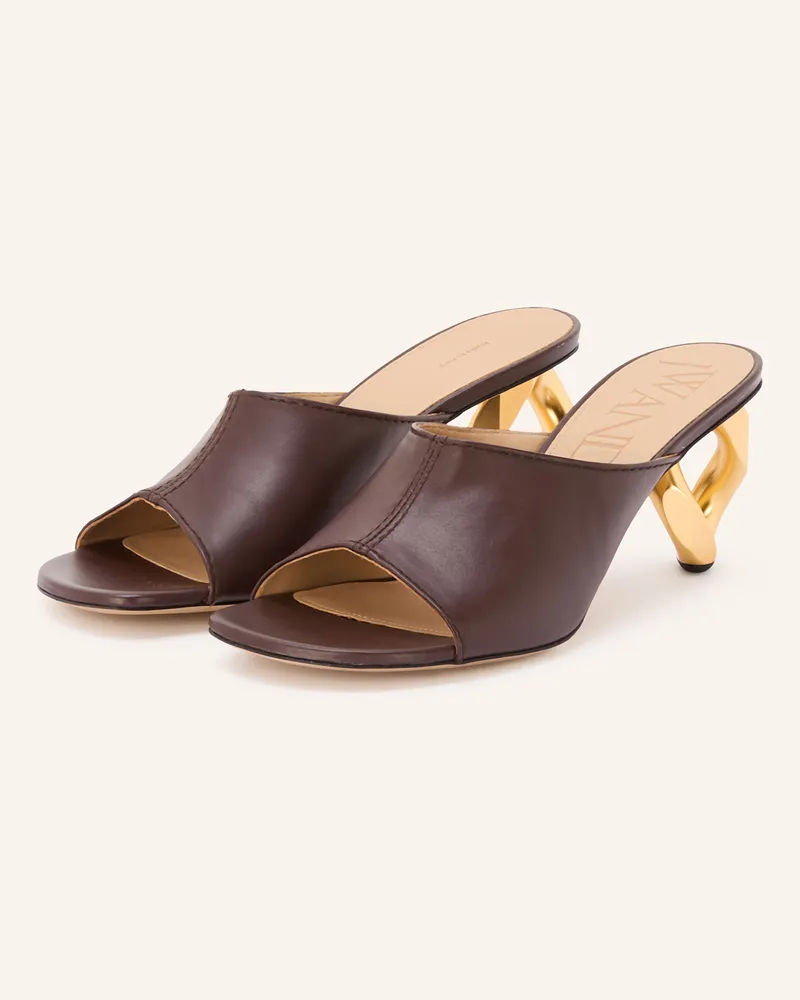 J.W.Anderson Mules Dunkelbraun