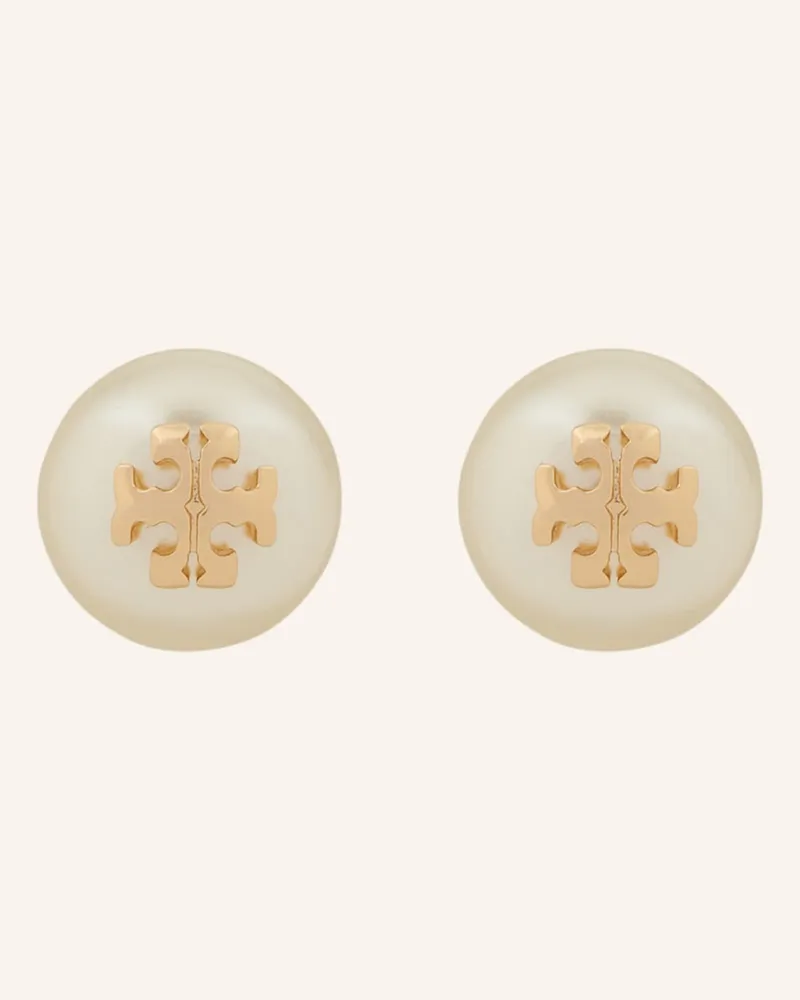 Tory Burch Ohrstecker Moondance weiss Weiss