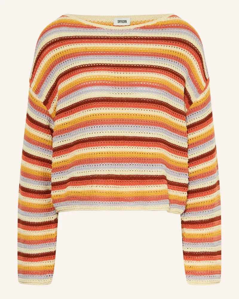 Drykorn Pullover Imenia rot Braun