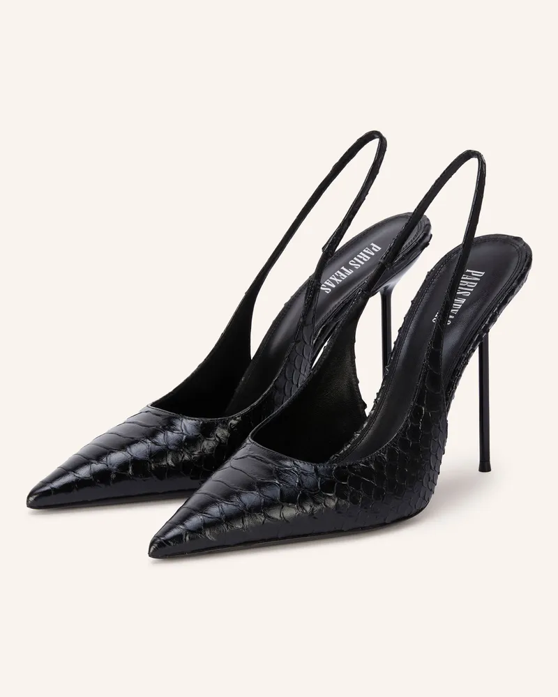 Paris Texas Slingpumps Lidia schwarz Schwarz