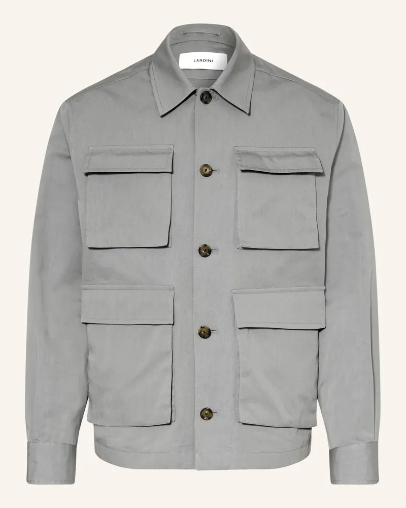LARDINI Overjacket Grau