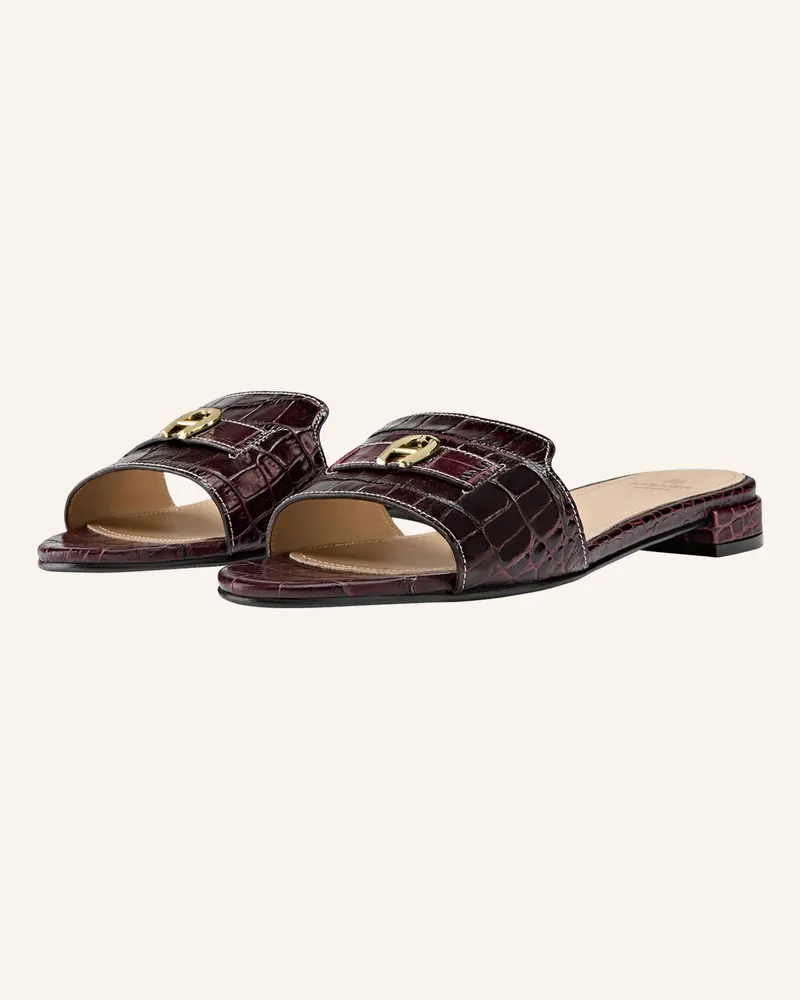Aigner Sandal New Arielle 1c rot Dunkelrot
