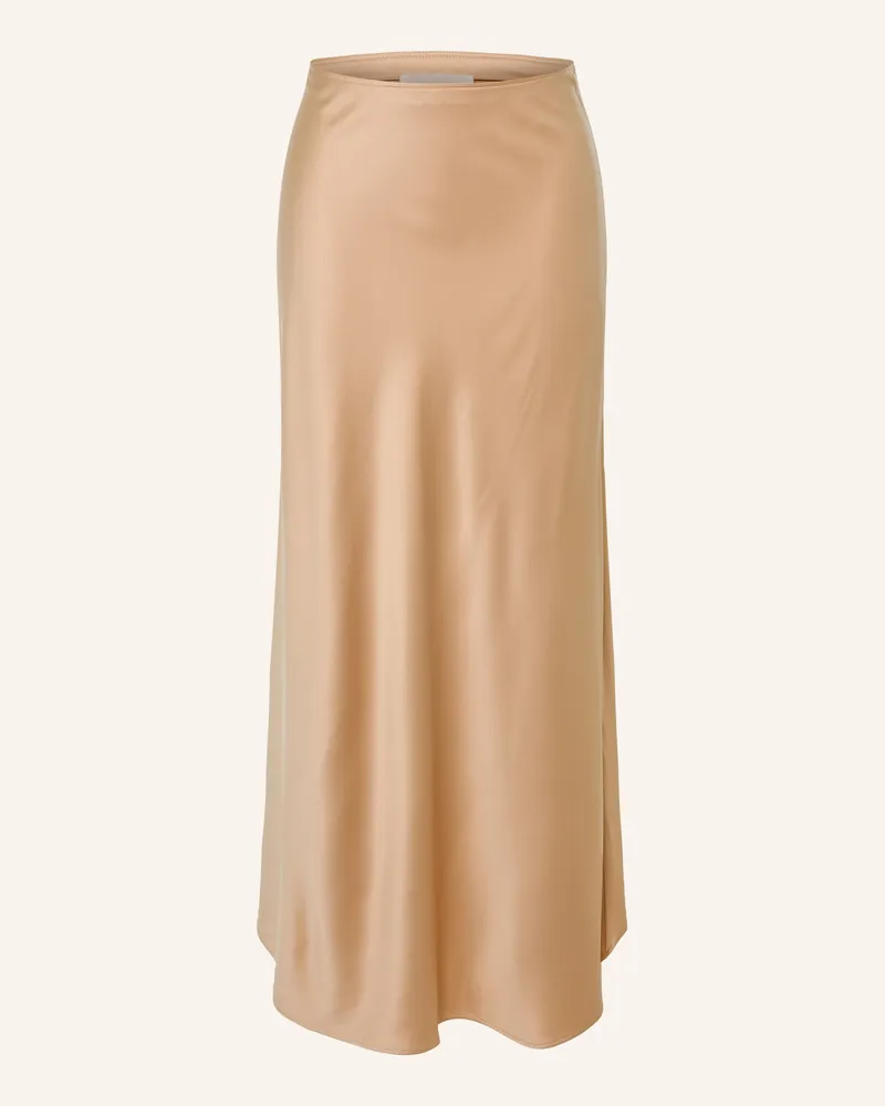 Juvia Satinrock Fina braun Beige