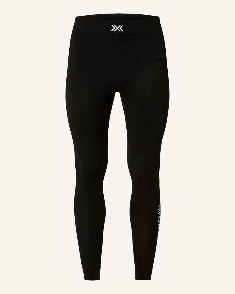 X-Bionic Funktionswäsche-Hose Mightywool Light schwarz Schwarz