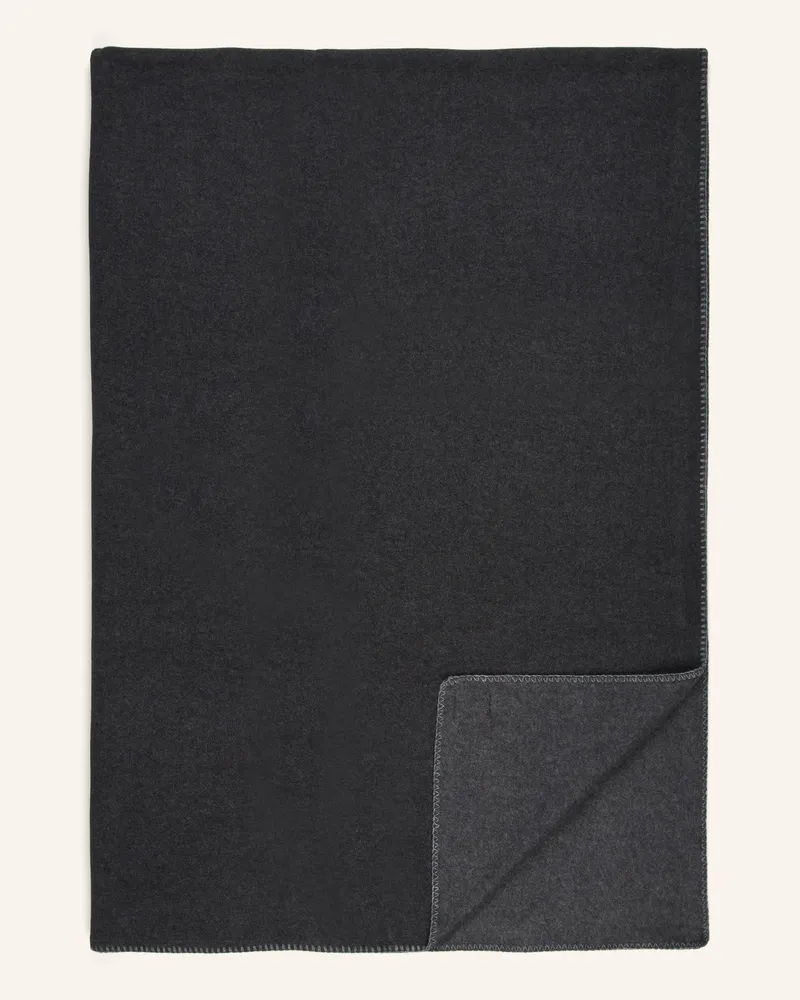 Zoeppritz Plaid Soft-Fleece grau Dunkelgrau