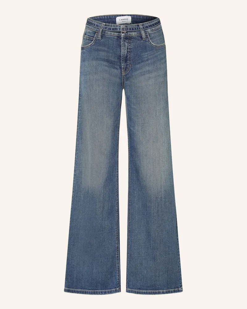 Cambio Flared Jeans Aimee blau 5163