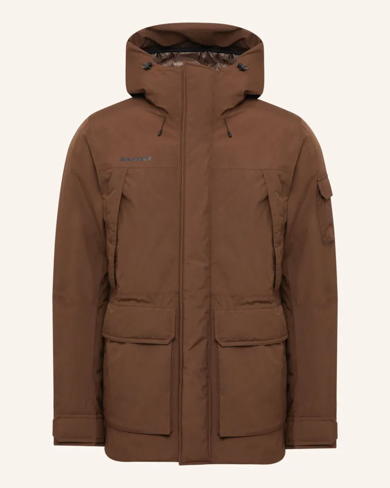 Mammut Hardshellmantel Obelisk Gore-Tex Hs Thermo braun Braun