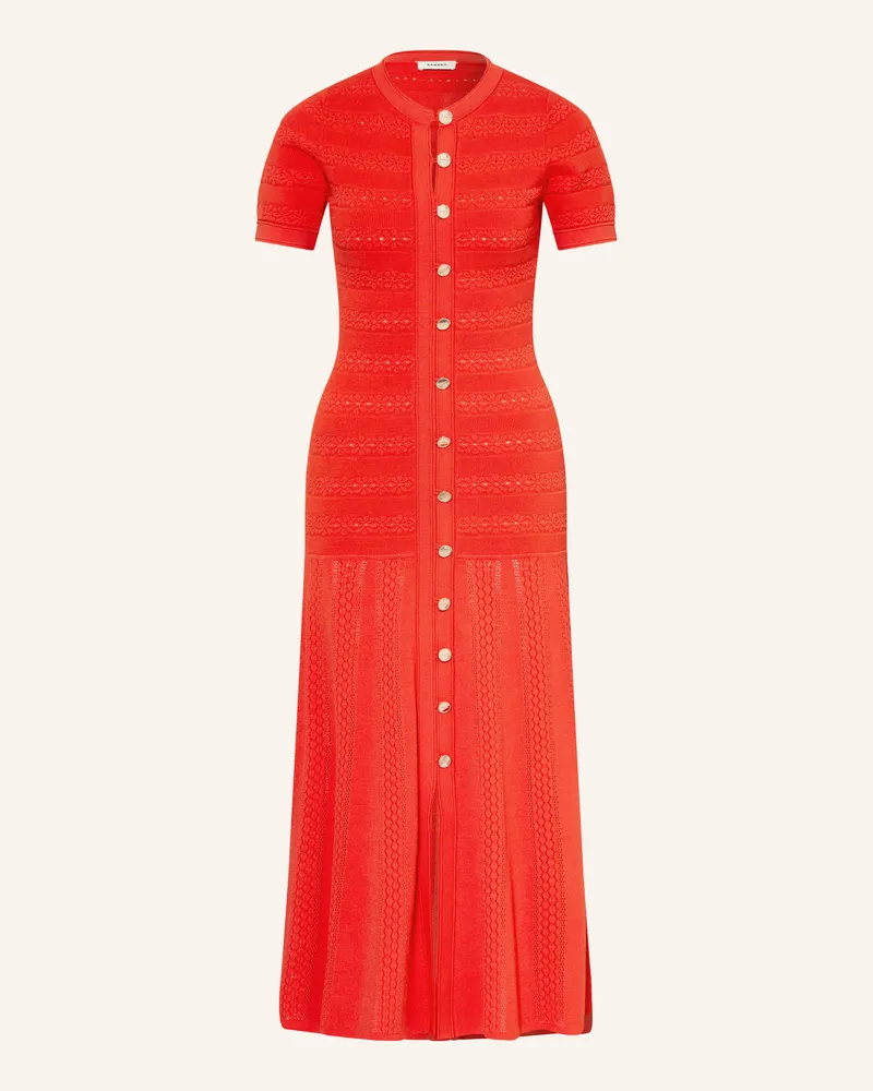 Sandro Strickkleid rot Rot