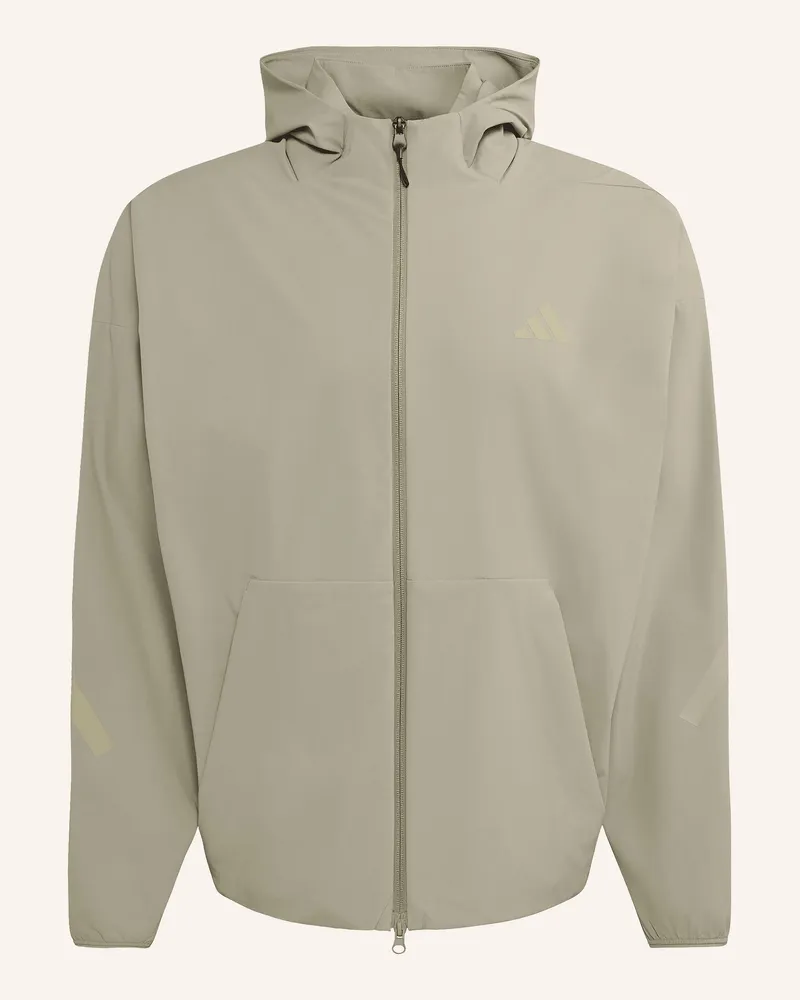 adidas Jacke Z.N.E. Woven gruen Hellgrün