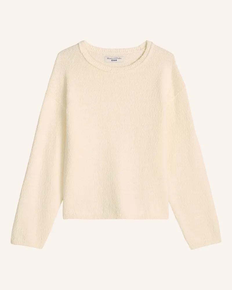 Marc O'Polo Pullover weiss Ecru