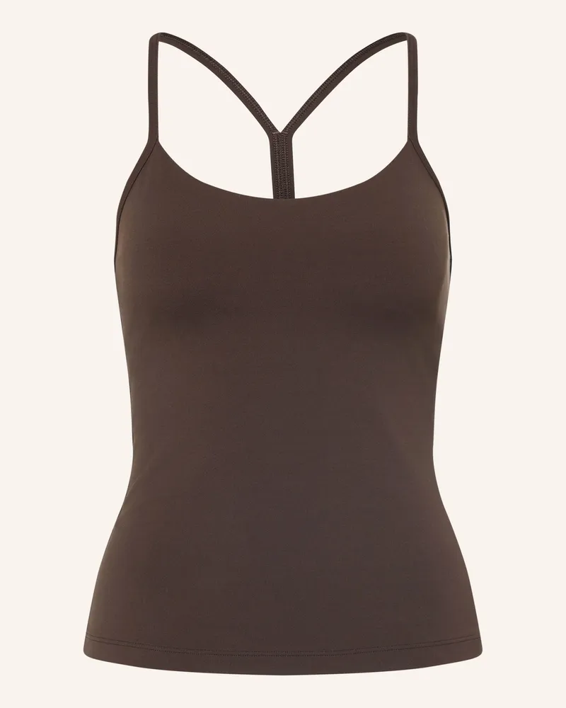 LULULEMON Tanktop Flow braun Dunkelbraun