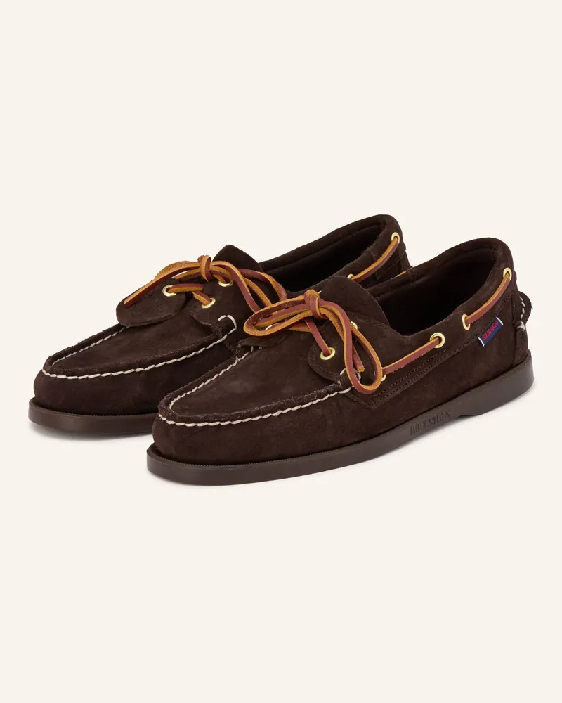 Sebago Bootsschuhe Portland Artisan braun Dunkelbraun