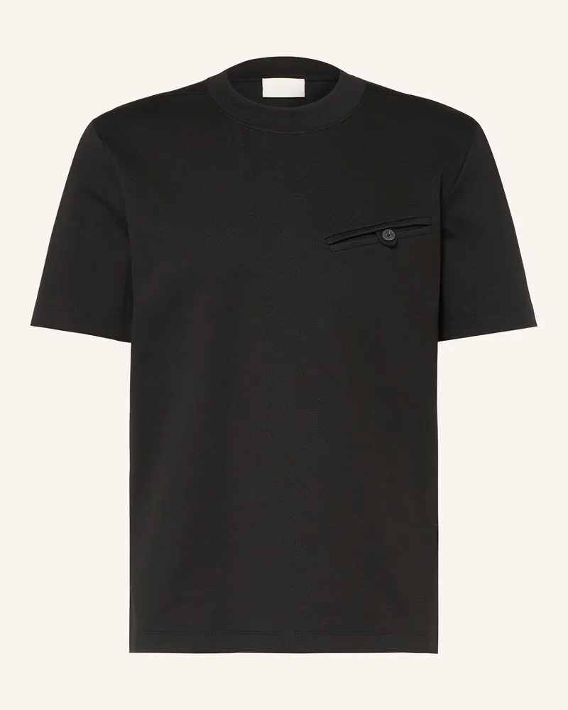 HUGO BOSS T-Shirt Dilanso schwarz Schwarz