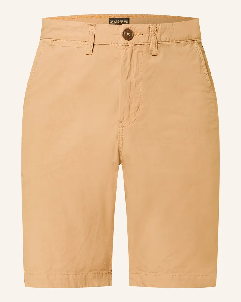 Napapijri Shorts NAKURU Extra Slim Fit Hellbraun