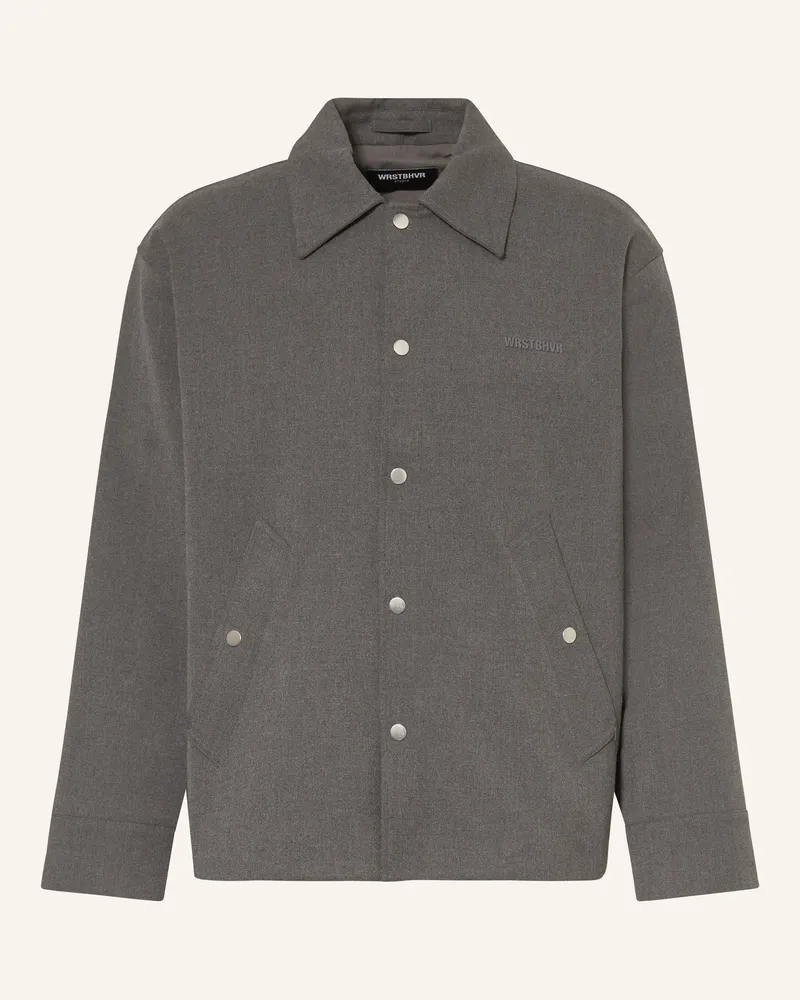 WRSTBHVR Overjacket FEODOR Dunkelgrau