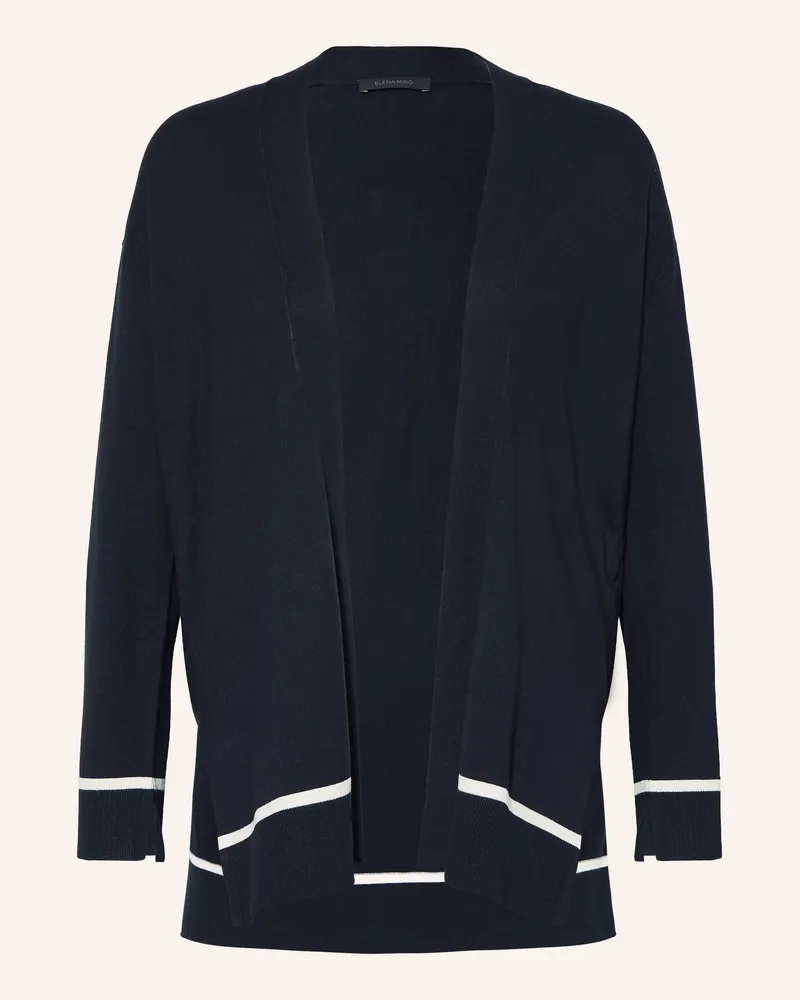 Elena Mirò Strickhülle Dunkelblau
