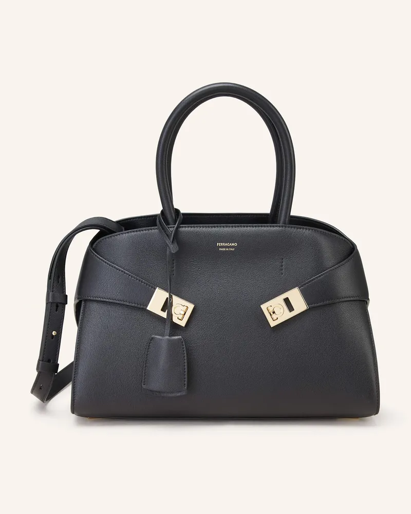 Ferragamo Handtasche HUG SMALL Schwarz