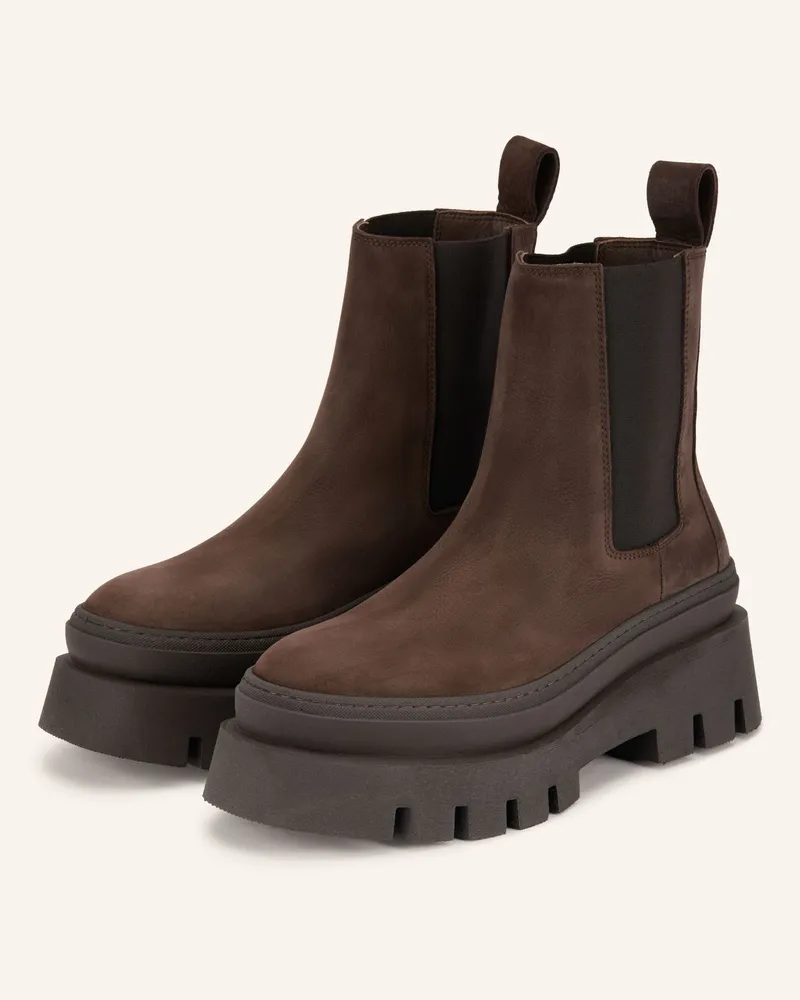 Copenhagen Chelsea-Boots cph686 braun Dunkelbraun