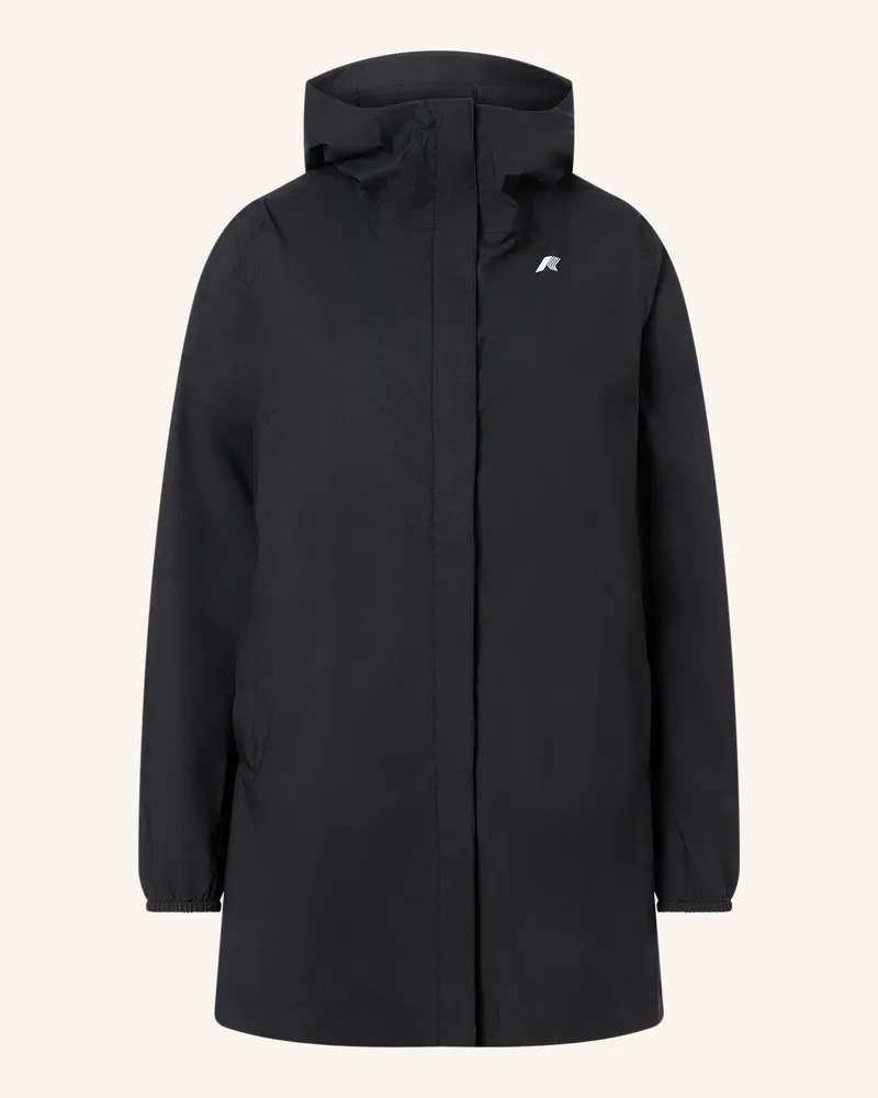 K-Way Funktionsjacke SOPHIE STRETCH DOT Schwarz