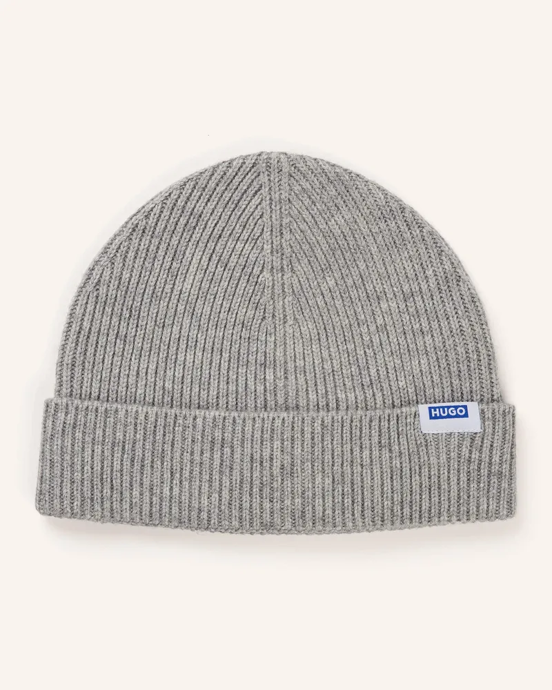 HUGO BOSS Mütze Xiav grau Hellgrau