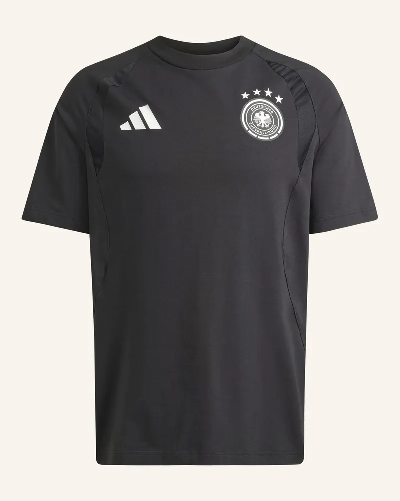 adidas T-Shirt Deutschland Tiro Travel schwarz Schwarz
