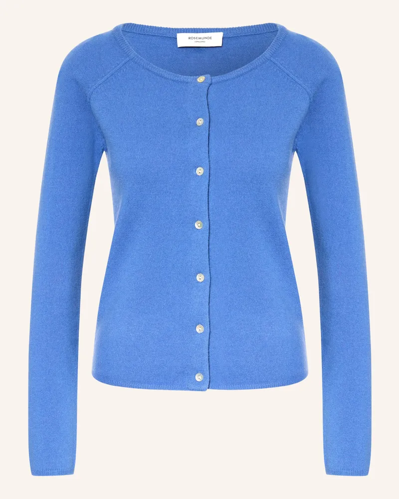 Rosemunde Strickjacke Laica Mit Cashmere blau Blau