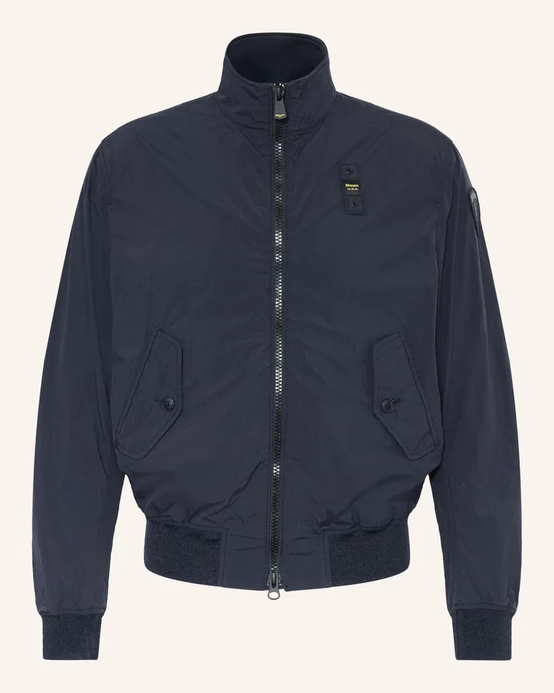 Blauer Blouson Alwin blau Dunkelblau