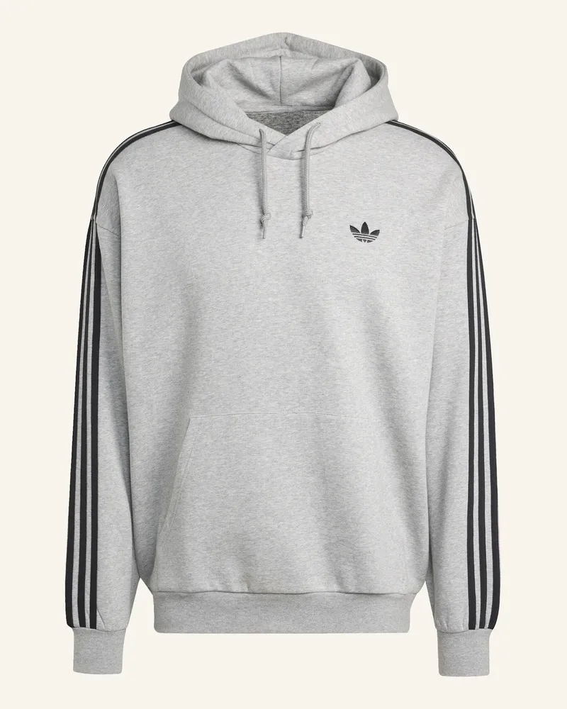 adidas Adicolor Classics 3-Streifen Hoodie grau Grau