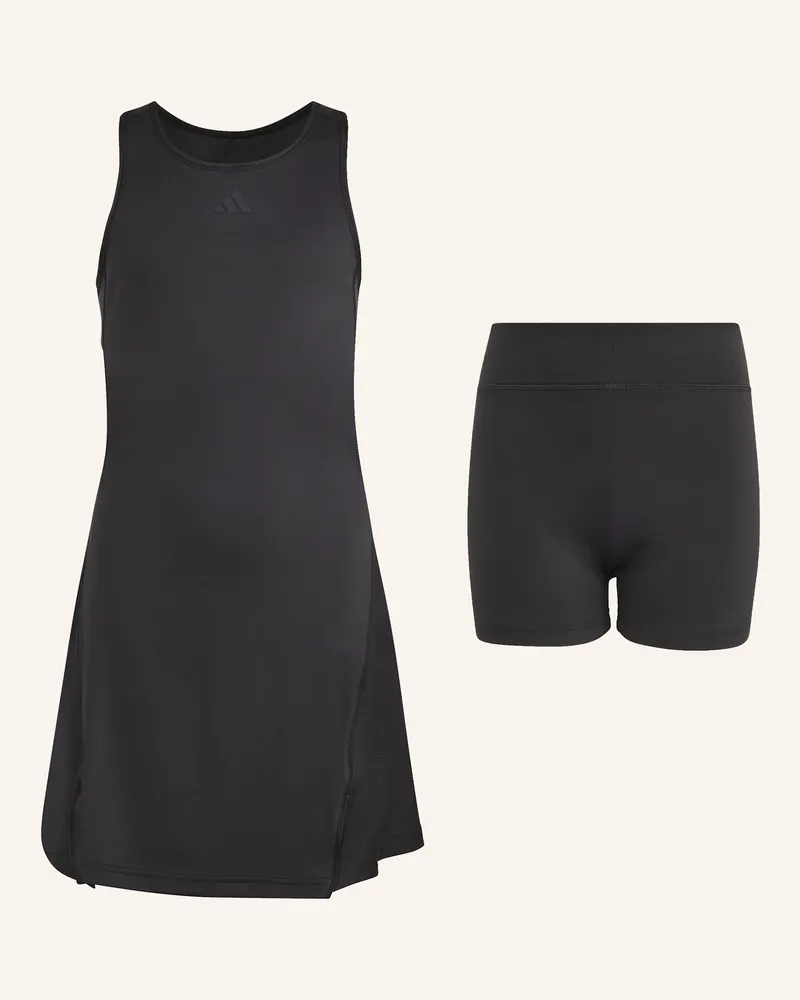 adidas Girls Club Tennis Climacool Kleid schwarz Schwarz