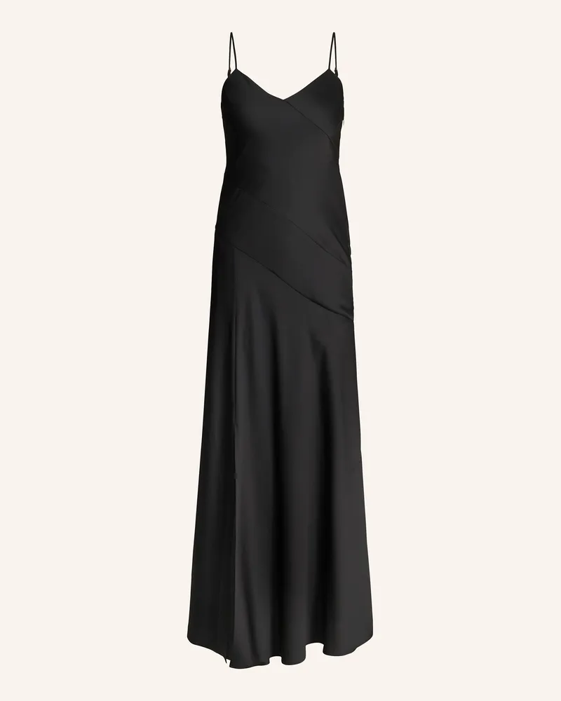 JOOP! Satinkleid schwarz Schwarz