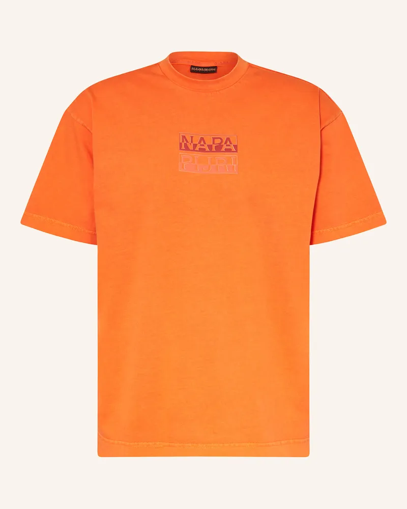 Napapijri T-Shirt Cortona orange Orange