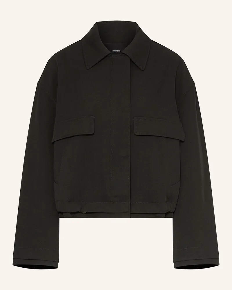 someday. Kastenjacke Nousa schwarz Schwarz