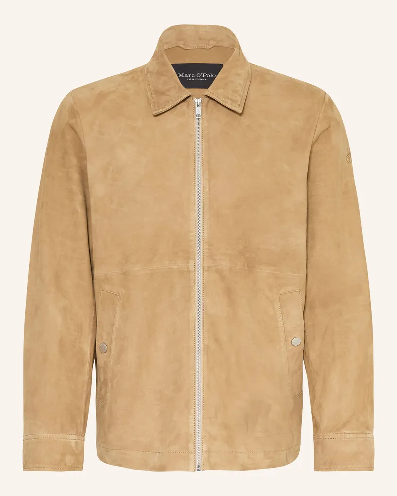 Marc O'Polo Lederjacke Beige