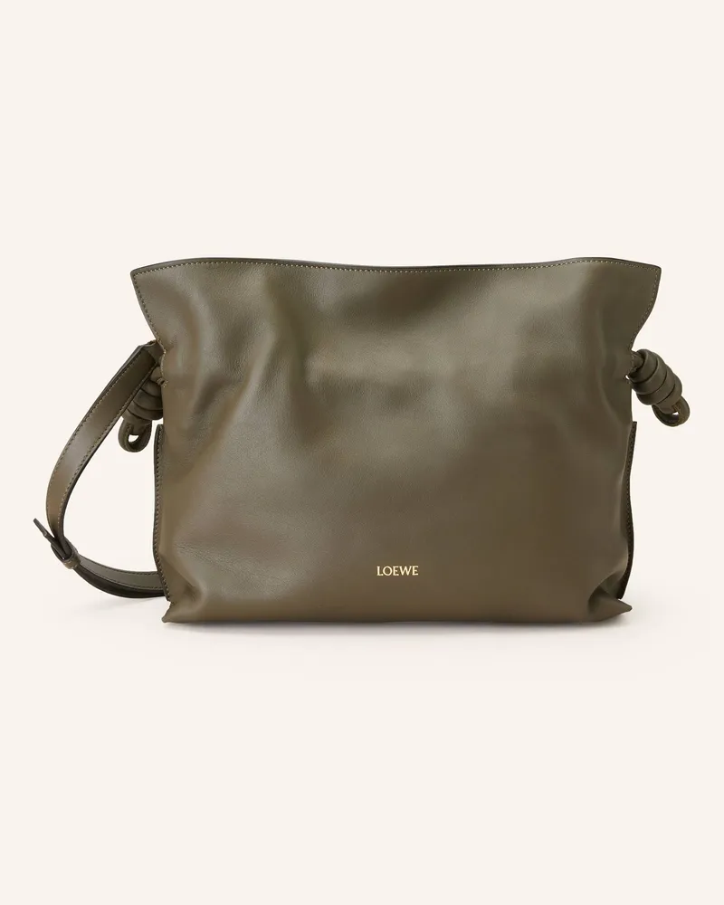 Loewe Umhängetasche Flamenco gruen Khaki