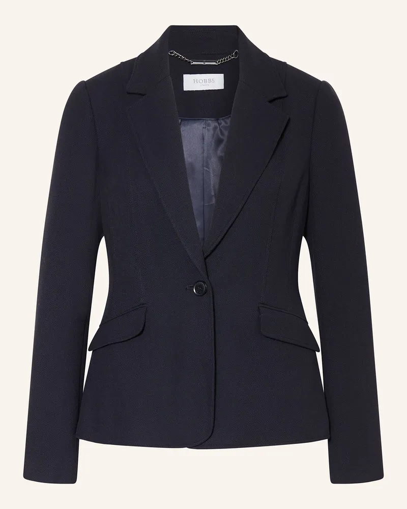 HOBBS London Piqué-Blazer Ivy blau Dunkelblau