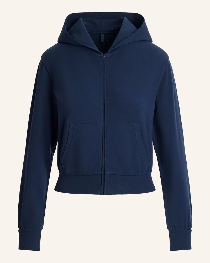 SKIMS Lounge-Jacke COTTON JERSEY Navy