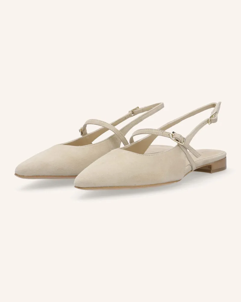 Thea Mika Sling-Ballerinas Beige